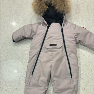 Canada Goose snow suit.